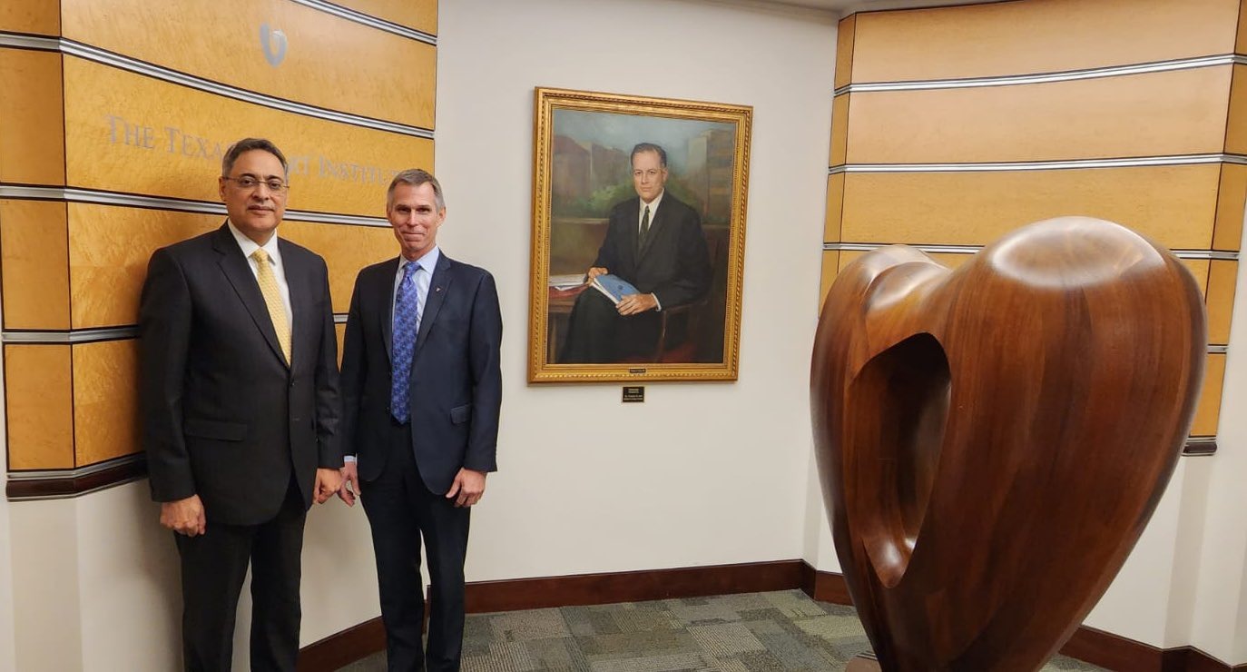 Consul General visited Texas Heart Institute, Houston and interacted with Dr. Joseph G. Rogers, CEO and senior management on 16 November 2022