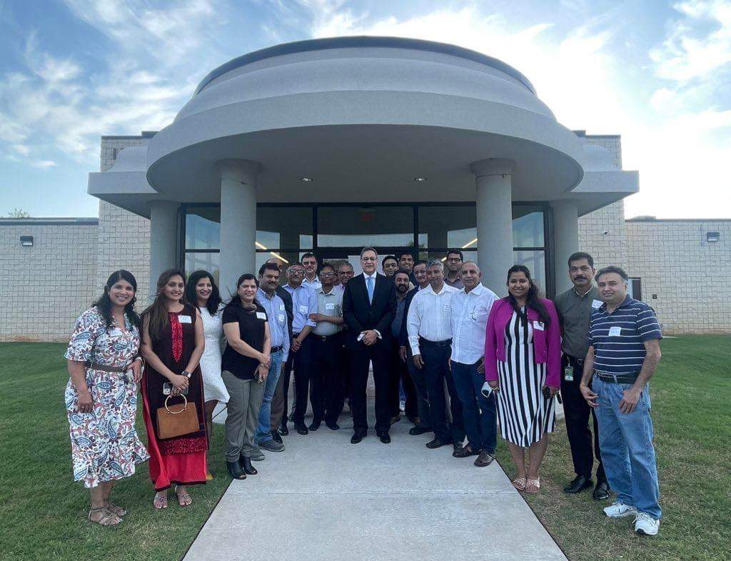 Consul General interacted with the representatives of various Indian-American community organizations of Oklahoma on May 12, 2022