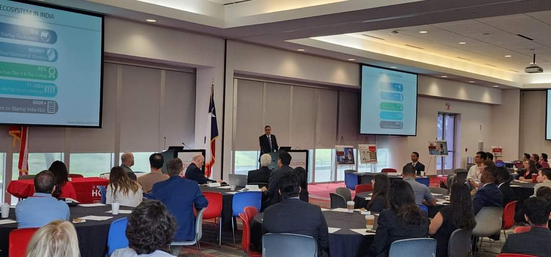 Consul General participated in the  ‘Technology Leadership & Innovation Management Conference 2022’ organized by UHCOT, University of Houston November 11,2022